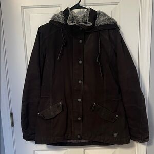Women's barn coat large